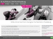 Website Screenshot KS AUTOGLAS ZENTRUM Radeburg