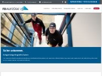 Website Screenshot FB-Aufzüge GmbH & Co. KG - Leipzig