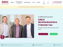 Website Screenshot ERGO BD Kasch Standort Mariendorf