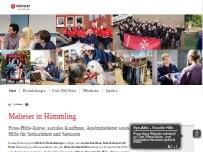 Website Screenshot Malteser Hilfsdienst e.V. auf dem Hümmling