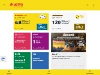 Website Screenshot Lotto-Annahmestelle