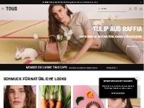 Website Screenshot TOUS Jewelry
