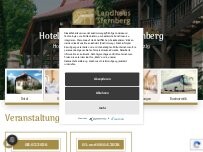 Website Screenshot Zum Landhaus Sternberg