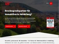 Website Screenshot LBS Immobilien
