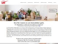 Website Screenshot LBS Immobilien
