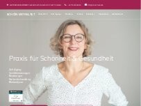 Website Screenshot Praxis für Schönheit & Gesundheit - Sabine Tröbs