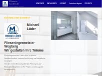 Website Screenshot Fliesenlegermeister Michael Lüder
