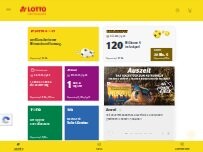 Website Screenshot Lotto-Annahmestelle