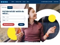 Website Screenshot Bodensee-Oberschwaben Verkehrsverbund GmbH