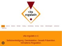 Website Screenshot vita regulativ e.V.