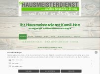 Website Screenshot Ihr Hausmeisterdienst Kamil Hec