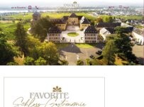 Website Screenshot FAVORITE Schloss-Gastronomie
