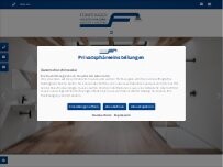 Website Screenshot Fünffinger Haustechnik GmbH Sanitär & Heizung