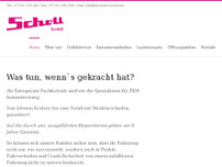 Scholl GmbH Karosserie und Lack website screenshot