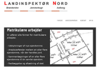 Landinspektør Nord A/S website screenshot