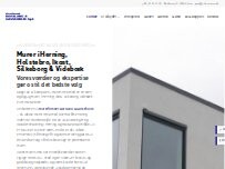 Website Screenshot Murerfirmaet Barslund & Gasseholm