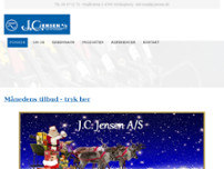 J. C. Jensen A/S website screenshot