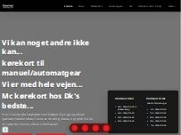Website Screenshot Skaaningstrafikskole