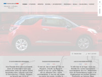 Franske Biler  ApS Citröen, Peugeot & Renault Værksted website screenshot