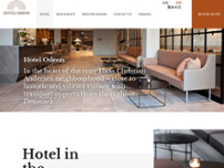 Hotel Odeon website screenshot
