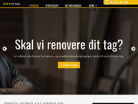 Tømrerfirmaet Rud Byg ApS website screenshot