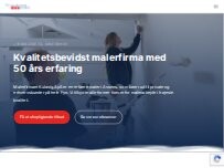 Website Screenshot Malerfirmaet Kulavig