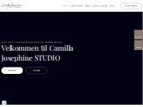 Website Screenshot Camilla Josephine Studio