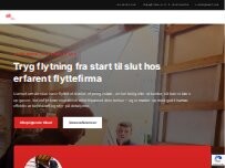 Website Screenshot TeamFlyt ApS