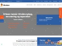Website Screenshot Boskov Tømrer og Snedker ApS