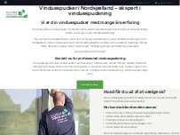 Website Screenshot TULSTRUP EJENDOMSSERVICE OG VINDUESPOLERING ApS