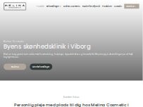 Website Screenshot Melinacosmetic