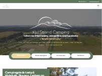 Website Screenshot Kjul Strand Camping