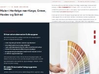 Website Screenshot JENS E. MALERFIRMA A/S