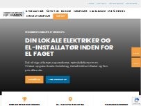 Website Screenshot Næsset's El-Service ApS
