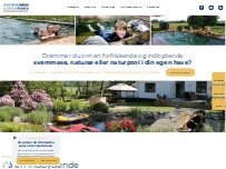 Website Screenshot Junckerhaven ApS (Svømmesøer & Naturpools)