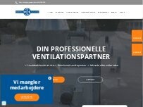 Website Screenshot Smock Ventilation APS