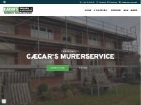 Website Screenshot CÆCAR'S MURERSERVICE v/Mikael Cæcar Petersen