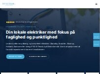 Website Screenshot RD El-Teknik ApS
