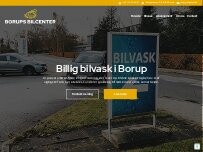 Website Screenshot Borup Bilcenter ApS