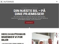 Website Screenshot 24Leasing A/S