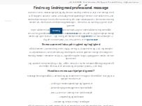 Website Screenshot Anderslund – Klassisk Massage