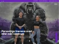 Website Screenshot Hr. og Fru Muskel I/S