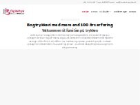 Website Screenshot HORNSLET BOGTRYKKERI ApS
