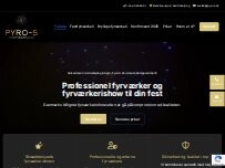 Website Screenshot HH Udlejning & Agro- Pyro-S.dk  v/Henrik Rostgaard Hjorth