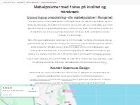 Website Screenshot Stærmose Design