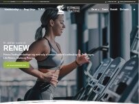 Website Screenshot WORKOUT & FITNESS MOTIONSUDSTYR K/S