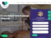 Website Screenshot Charlotte Lindgaard/Coach & Massør