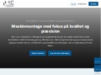 Website Screenshot KC rulletrapper og montage service
