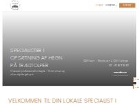 Website Screenshot BBA Hegn