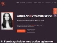Website Screenshot Action Art